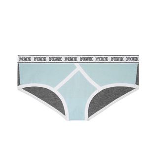 New Victoria’s Secret PINK Logo Hipster Panties - XSmall - Colorblock